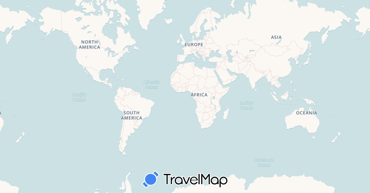 TravelMap itinerary: driving in Argentina, Austria, Australia, Belgium, Brazil, Bahamas, Switzerland, Chile, Costa Rica, Germany, Denmark, Dominican Republic, Spain, United Kingdom, Greece, Honduras, Indonesia, Ireland, Italy, Luxembourg, Monaco, Mexico, Nicaragua, Netherlands, Norway, New Zealand, Panama, Peru, Philippines, Portugal, Sweden, Thailand, United States, U.S. Virgin Islands (Asia, Europe, North America, Oceania, South America)